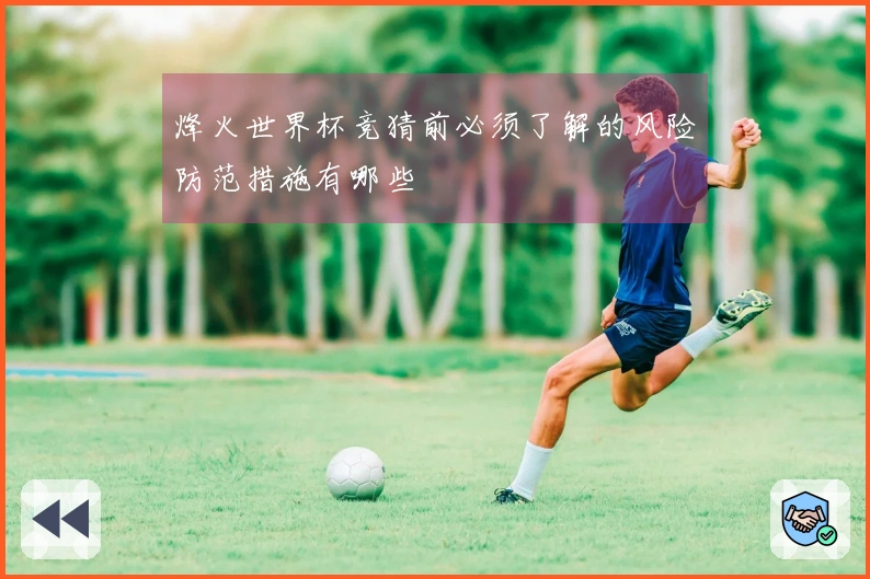 烽火世界杯竞猜前必须了解的风险防范措施有哪些