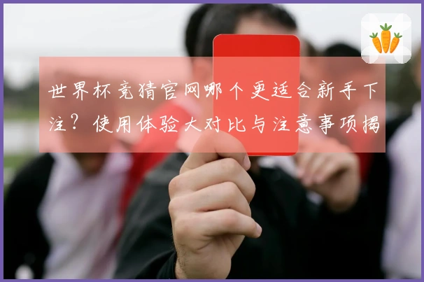 世界杯竞猜官网哪个更适合新手下注？使用体验大对比与注意事项揭秘